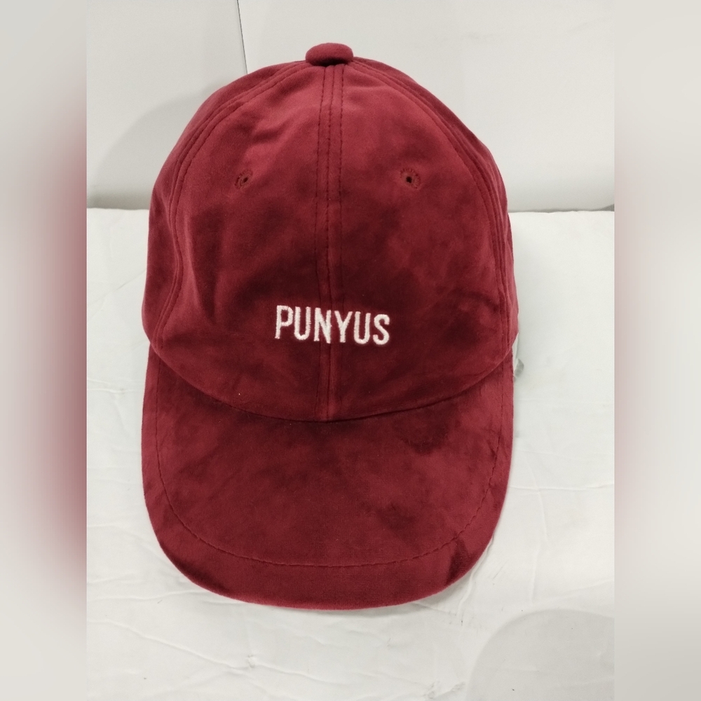 Punyus Burgundy Velour Hat Cap japan anime.